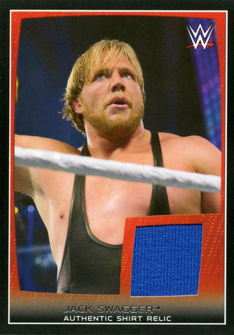 2015 Topps WWE Jack Swagger Authentic Shirt Relic