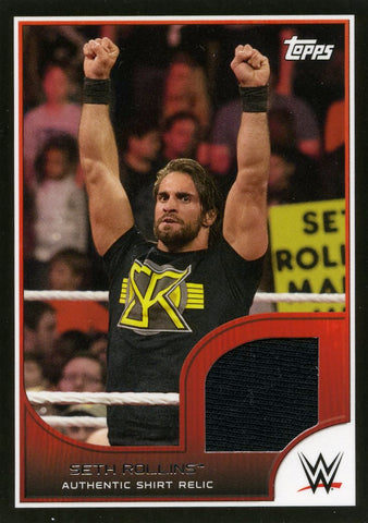 2016 Topps WWE Seth Rollins Authentic Shirt Relic #146/350
