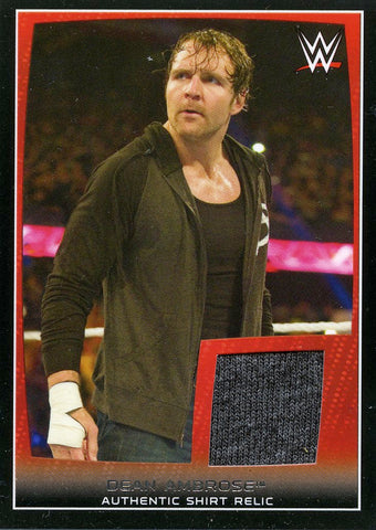 2015 Topps WWE Dean Ambrose Authentic Shirt Relic