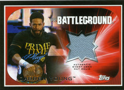 2016 Topps WWE Darren Young Battleground Authentic Event-Used Mat Relic #161/199