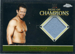 2015 Topps WWE Chrome Night of Champions The Miz Event-Used Mat