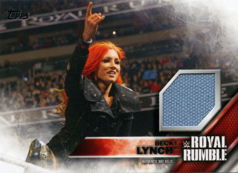 2016 Topps WWE Becky Lynch Royal Rumble 2016 Authentic Mat Relic #241/399
