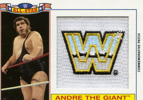 2016 Topps WWE Heritage Andre the Giant Commemorative All-Star Patch #029/299