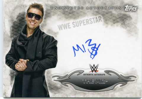 2015 Topps WWE Undisputed The Miz Authentic Autograph