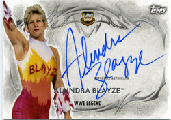 2015 Topps WWE Undisputed Alundra Blayze Authentic Autograph