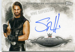 2015 Topps WWE Undisputed Seth Rollins Authentic Autograph