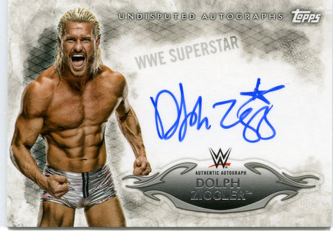 2015 Topps WWE Undisputed Dolph Ziggler Authentic Autograph