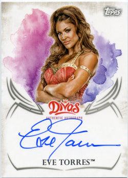 2015 Topps WWE Undisputed Eve Torres Authentic Autograph