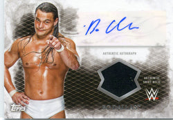2015 Topps WWE Undisputed Bo Dallas Authentic Autograph & Authentic Shirt Relic
