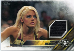 2016 Topps WWE NXT Alexa Bliss NXT Takeover: Brooklyn Authentic Mat Relic #156/199