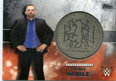 2016 Topps WWE Perspectives Jamie Noble Medallion Card