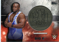 2016 Topps WWE Perspectives Big E Medallion Card #003/299