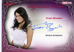 2009 TriStar TNA Signature Curves Traci Brooks Official Autograph