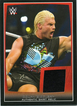 2015 Topps WWE Dolph Ziggler Authentic Shirt Relic