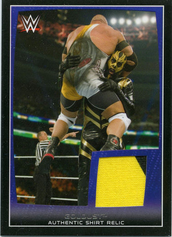 2015 Topps WWE Goldust Authentic 2-Color Shirt Relic