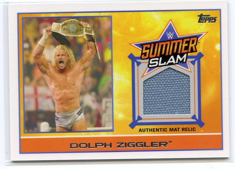 2014 Topps WWE Dolph Ziggler Summer Slam Authentic Mat Relic