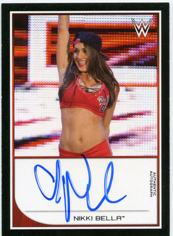 2016 Topps WWE Nikki Bella Authentic Autograph #29/99