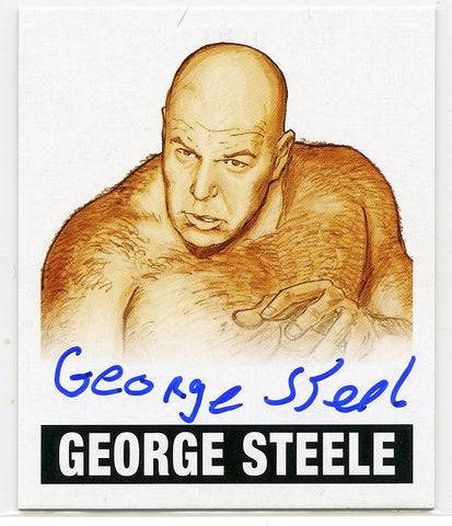 2014 Leaf Originals Wrestling George Steele Authentic Autograph