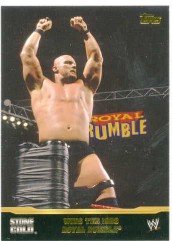 2014 Topps WWE Championship Spotlight Stone Cold Steve Austin #3