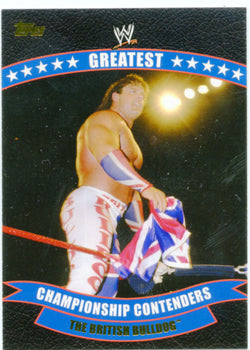 2014 Topps WWE Greatest Championship Contenders The Britsh Bulldog #9