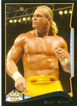 2014 Topps WWE Billy Gunn Black Parallel Card #97