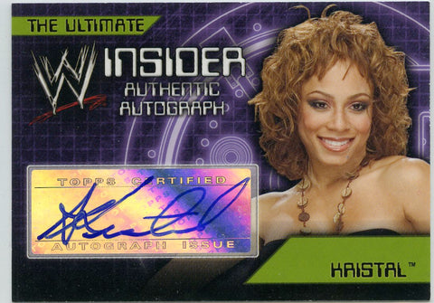 2006 Topps WWE Insider Kristal Authentic Autograph