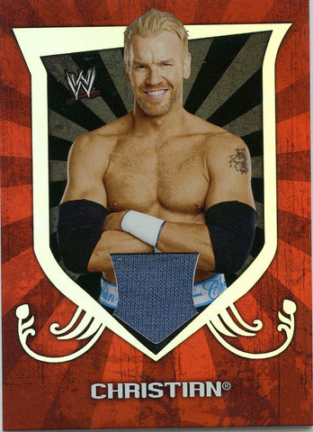 2011 Topps WWE Classic Christian Authentic Shirt Relic