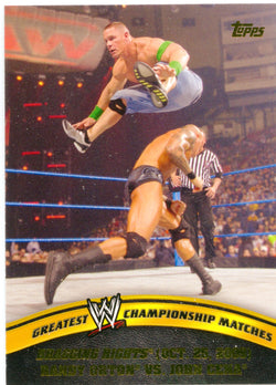 2014 Topps WWE Greatest Championship Matches Randy Orton Vs. John Cena