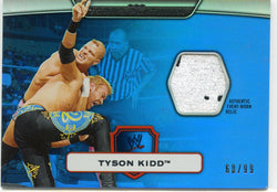 2010 Topps WWE Platinum Tyson Kidd Authentic 2-Color Event-Worn Relic #60/99