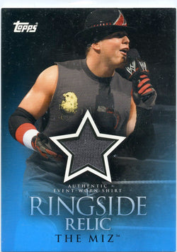 2009 Topps WWE Ringside Relic The Miz Authentic Event-Worn Shirt