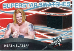 2011 Topps WWE Heath Slater Superstar Swatches Authentic Shirt Relic