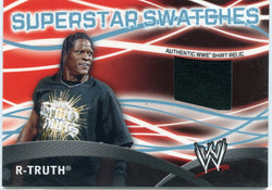 2011 Topps WWE R-Truth Superstar Swatches Authentic Shirt Relic