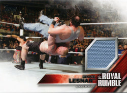 2016 Topps WWE Brock Lesnar Royal Rumble 2016 Authentic Mat Relic #202/399