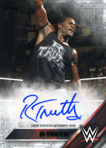 2016 Topps WWE Then Now Forever R-Truth Authentic Autograph #04/25