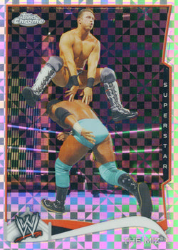 2014 Topps Chrome WWE The Miz Xfractor Parallel Card #33