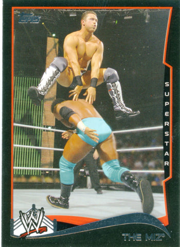 2014 Topps WWE The Miz Black Parallel Card #33