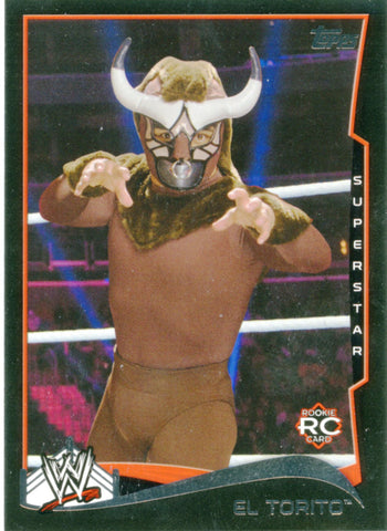 2014 Topps WWE El Torito Black Parallel Card #31