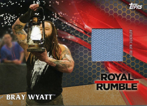 2017 Topps WWE Bray Wyatt Authentic Mat Relic #90/99