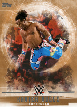 2017 Topps WWE Undisputed Bronze Xavier Woods